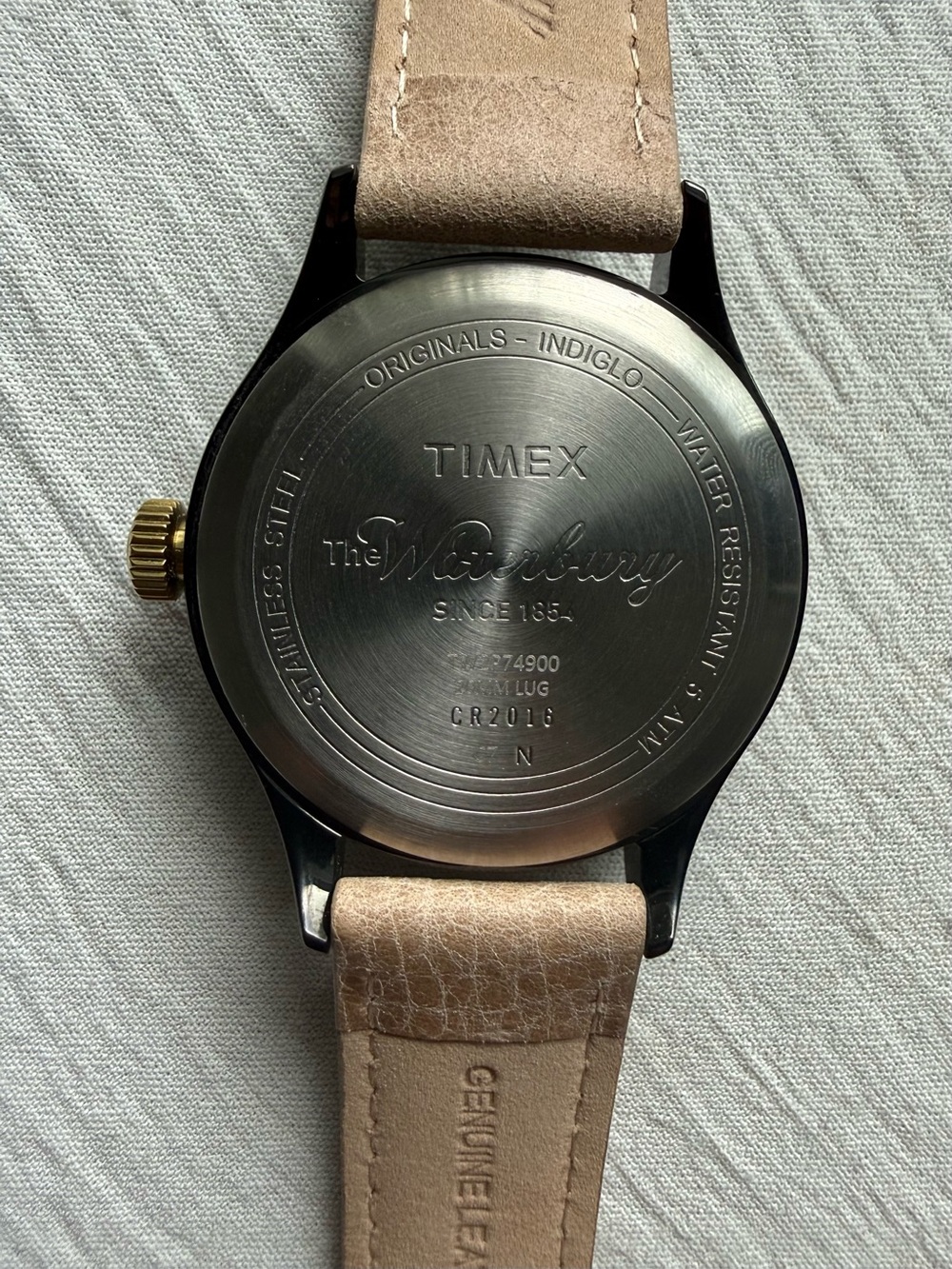 NWOT 2023 Timex Waterbury Indiglo 50M 40mm Quartz Watch - Picture 5 of 7
